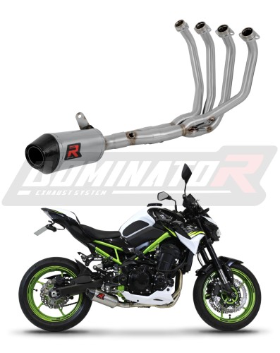 complete exhaust system with muffler DOMINATOR Full System HP3 fits to Kawasaki Z 900 A2 2017  2019