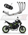 sistema de escape completo con silenciador DOMINATOR Full System GP negro compatible con la motocicleta Kawasaki Z 900 A2 2017  2019