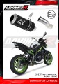 exhaust muffler DOMINATOR homologated road legal GP BLACK fits to Kawasaki Z 900 A2 2017  2019 2