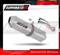 escape silenciador DOMINATOR OVR compatible con la motocicleta Honda CBR 500 R 2016  2024 2