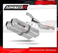 exhaust muffler DOMINATOR OVR fits the motorcycle Yamaha TDM 850 1991   1995 2