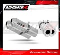 escape silenciador DOMINATOR OVR compatible con la motocicleta SUZUKI TL 1000 R 1997  2000 2