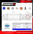 exhaust muffler DOMINATOR titanium HP8 fits to Kawasaki ZX10R 2016  2020 6