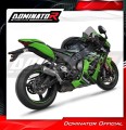 exhaust muffler DOMINATOR GPS fits the motorcycle Kawasaki ZX10R 2016   2020 4