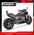 escape silenciador DOMINATOR titanio HP8 compatible con la motocicleta TRIUMPH ROCKET 3 GT 2019  2024 3