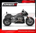 escape silenciador DOMINATOR titanio HP8 compatible con la motocicleta TRIUMPH ROCKET 3 GT 2019  2024 5