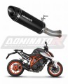 escape silenciador DOMINATOR HP8 negro Low Level compatible con la motocicleta KTM 1290 SUPER Duke / R 2017  2019