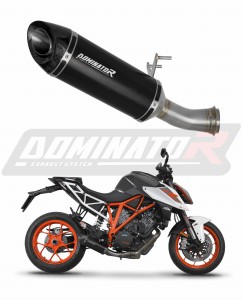 KTM 1290 SUPER Duke / R 2014 - 2016 Silenciador Escape HP8 NEGRO Low Level + dB killer
