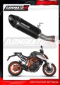 escape silenciador DOMINATOR HP8 negro Low Level compatible con la motocicleta KTM 1290 SUPER Duke / R 2017  2019 2
