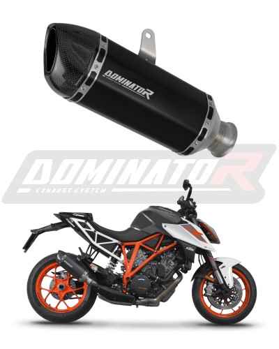 exhaust muffler DOMINATOR HP1 BLACK fits the motorcycle KTM 1290 SUPER Duke / R 2017   2019 5