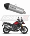 exhaust muffler DOMINATOR titanium HP7 fits to Suzuki DL 1000 VStrom 2014  2016