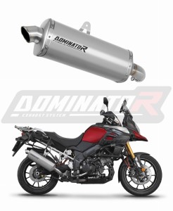 Suzuki DL 1000 V-Strom 2014 - 2016 Exhaust Silencer Muffler Titanium P7 + dB killer