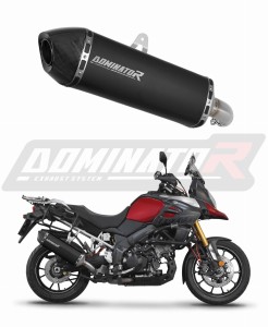 Suzuki DL 1000 V-Strom 2017 - 2020 Silenciador Escape HP7 NEGRO + dB killer