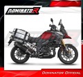 escape silenciador DOMINATOR HP7 negro compatible con la motocicleta Suzuki DL 1000 VStrom 2017  2020 5