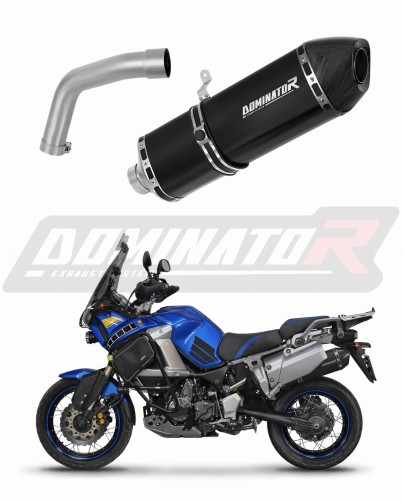 escape silenciador DOMINATOR HP7 negro compatible con la motocicleta Yamaha XT 1200Z Super Tenere 2010  2016