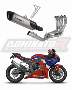Honda CBR 1000RR-R Fireblade / SP 2020 - 2024 Sistema de escape Colector Silenciador Titanio HP6 + dB killer