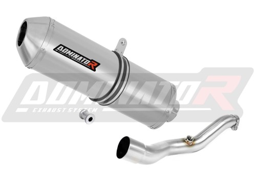 escape silenciador DOMINATOR OVR compatible con la motocicleta Suzuki BURGMAN 400 2007  2016