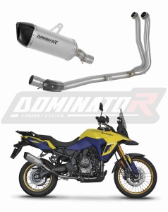 Suzuki V-Strom 800 SE / DE 2023 - 2024 Sistema de escape Colector Silenciador Titanio HP6 + dB killer