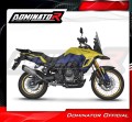sistema de escape completo con silenciador DOMINATOR Full System titanio HP6 compatible con la motocicleta Suzuki VStrom 800 SE / DE 2023  2024 4