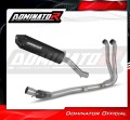 sistema de escape completo con silenciador DOMINATOR Full System MX2 negro compatible con la motocicleta Suzuki VStrom 800 SE / DE 2023  2024 2