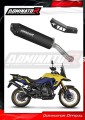escape silenciador DOMINATOR MX2 negro compatible con la motocicleta Suzuki VStrom 800 SE / DE 2023  2024