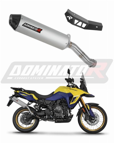 escape silenciador DOMINATOR MX2 compatible con la motocicleta Suzuki VStrom 800 SE / DE 2023  2024 5