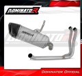 sistema de escape completo con silenciador DOMINATOR Full System titanio HP6 compatible con la motocicleta Suzuki GSX8S / 8R 2022  2024