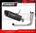 sistema de escape completo con silenciador DOMINATOR Full System HP6 negro compatible con la motocicleta Suzuki GSX8S / 8R 2022  2024