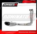 sistema de escape completo con silenciador DOMINATOR Full System titanio HP8 compatible con la motocicleta Suzuki GSX8S / 8R 2022  2024
