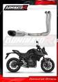 sistema de escape completo con silenciador DOMINATOR Full System titanio HP8 compatible con la motocicleta Suzuki GSX8S / 8R 2022  2024 4