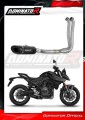 sistema de escape completo con silenciador DOMINATOR Full System HP8 negro compatible con la motocicleta Suzuki GSX8S / 8R 2022  2024 3