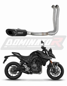 Suzuki GSX-8S / 8R 2022 - 2024 Sistema de escape Colector Silenciador HP8 NEGRO + dB killer
