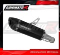 escape silenciador DOMINATOR HP5 negro compatible con la motocicleta Ducati HYPERSTRADA 821 2013  2015 3