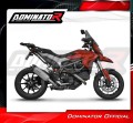 escape silenciador DOMINATOR titanio HP5 compatible con la motocicleta Ducati HYPERSTRADA 821 2013  2015 3