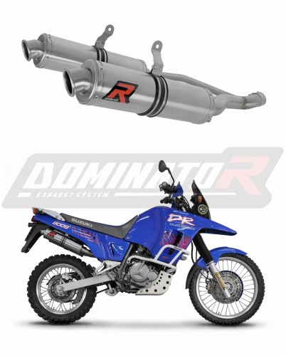 exhaust muffler DOMINATOR GP1 fits to Suzuki DR 800 S / BIG DUAL