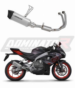 Aprilia RS 457 2024 - 2026 Sistema de escape Colector Silenciador Titanio HP6 + dB killer