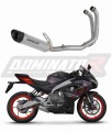 sistema de escape completo con silenciador DOMINATOR Full System titanio HP8 compatible con la motocicleta Aprilia RS 457 2024  2026