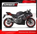 sistema de escape completo con silenciador DOMINATOR Full System titanio HP6 compatible con la motocicleta Aprilia RS 457 2024  2026 4