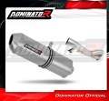 escape silenciador DOMINATOR OVR compatible con la motocicleta Honda NTV 650 REVERE 1988  1997 2