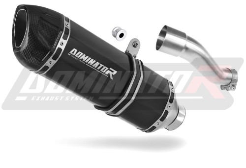 exhaust muffler DOMINATOR HP1 BLACK fits to Honda CB 500 X 2017  2019 3