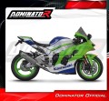 escape silenciador DOMINATOR titanio HP6 compatible con la motocicleta Kawasaki ZX10R / RR 2021  2025 4