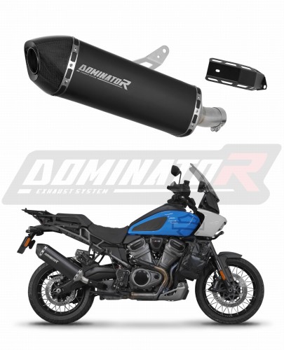 wydech tłumik DOMINATOR HP7 CZARNY pasujący do motocykla Harley Davidson PAN AMERICA 1250 2021 - 2024 6