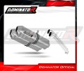 exhaust muffler DOMINATOR OVR fits to SUZUKI DL 1000 V Strom 2002  2011 2