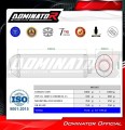 exhaust muffler DOMINATOR OVR fits to SUZUKI DL 1000 V Strom 2002  2011 3