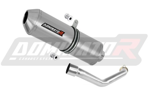 escape silenciador DOMINATOR OVR compatible con la motocicleta SUZUKI BURGMAN 400 2003  2006