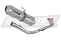 complete exhaust system with muffler DOMINATOR Full System OVR fits to YAMAHA TMAX 500 2008  2011