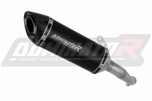 escape silenciador DOMINATOR HP8 negro compatible con la motocicleta Yamaha MT03 2020  2023 2