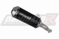 escape silenciador DOMINATOR OV G2 negro compatible con la motocicleta Yamaha MT03 2020  2023 2
