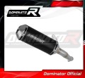 escape silenciador DOMINATOR OV G2 negro compatible con la motocicleta Yamaha MT03 2020  2023 3