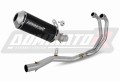 sistema de escape completo con silenciador DOMINATOR Full System OV G2 negro compatible con la motocicleta Yamaha MT03 2020  2023 2